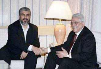 Abbas - Mishal: Sepakati Empat Poin Strategis Masa Depan Palestina